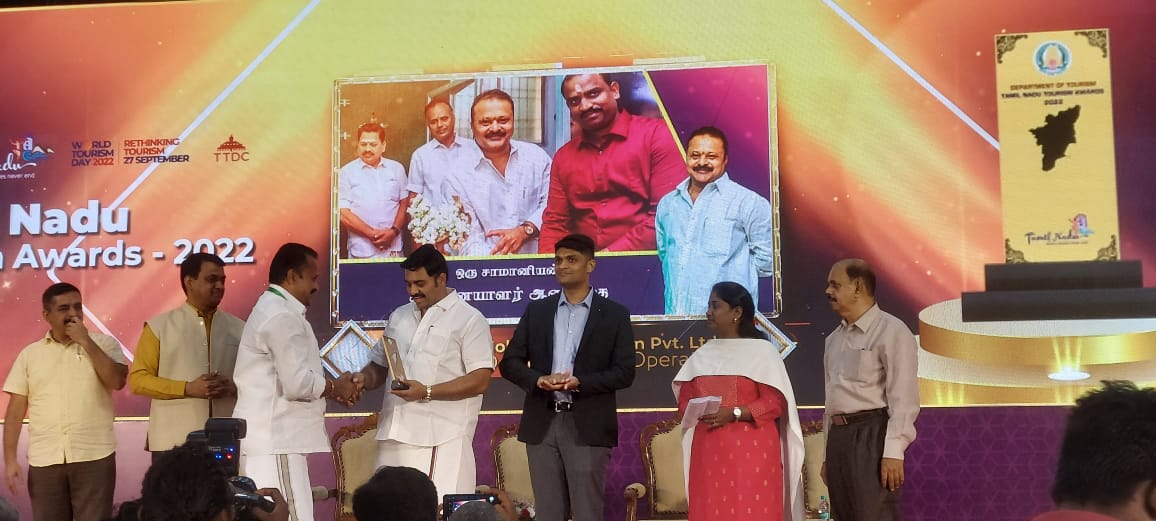  RENGHA HOLIDAYS PVT LTD GOT BEST TOUR OPERATOR AWARD FROM TAMILNADU TOURISM-RENGHA HOLIDAYS PVT LTD GOT BEST TOUR OPERATOR AWARD FROM TAMILNADU TOURISM