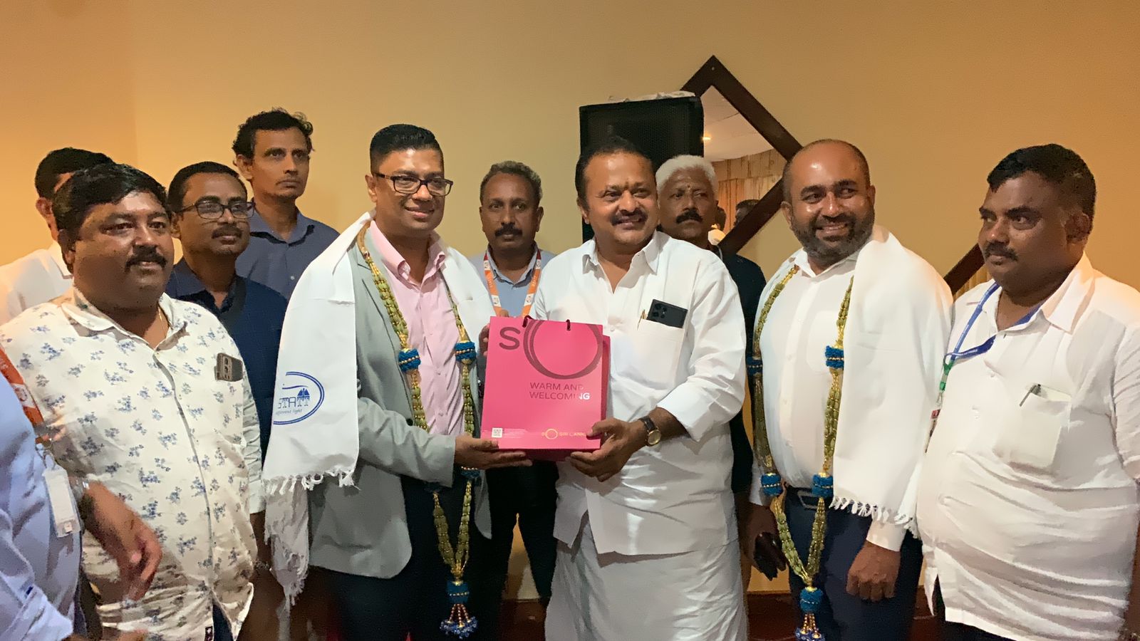  MEET WITH SRILANKAN TOURISM CHAIRMAN-MEET WITH SRILANKAN TOURISM CHAIRMAN