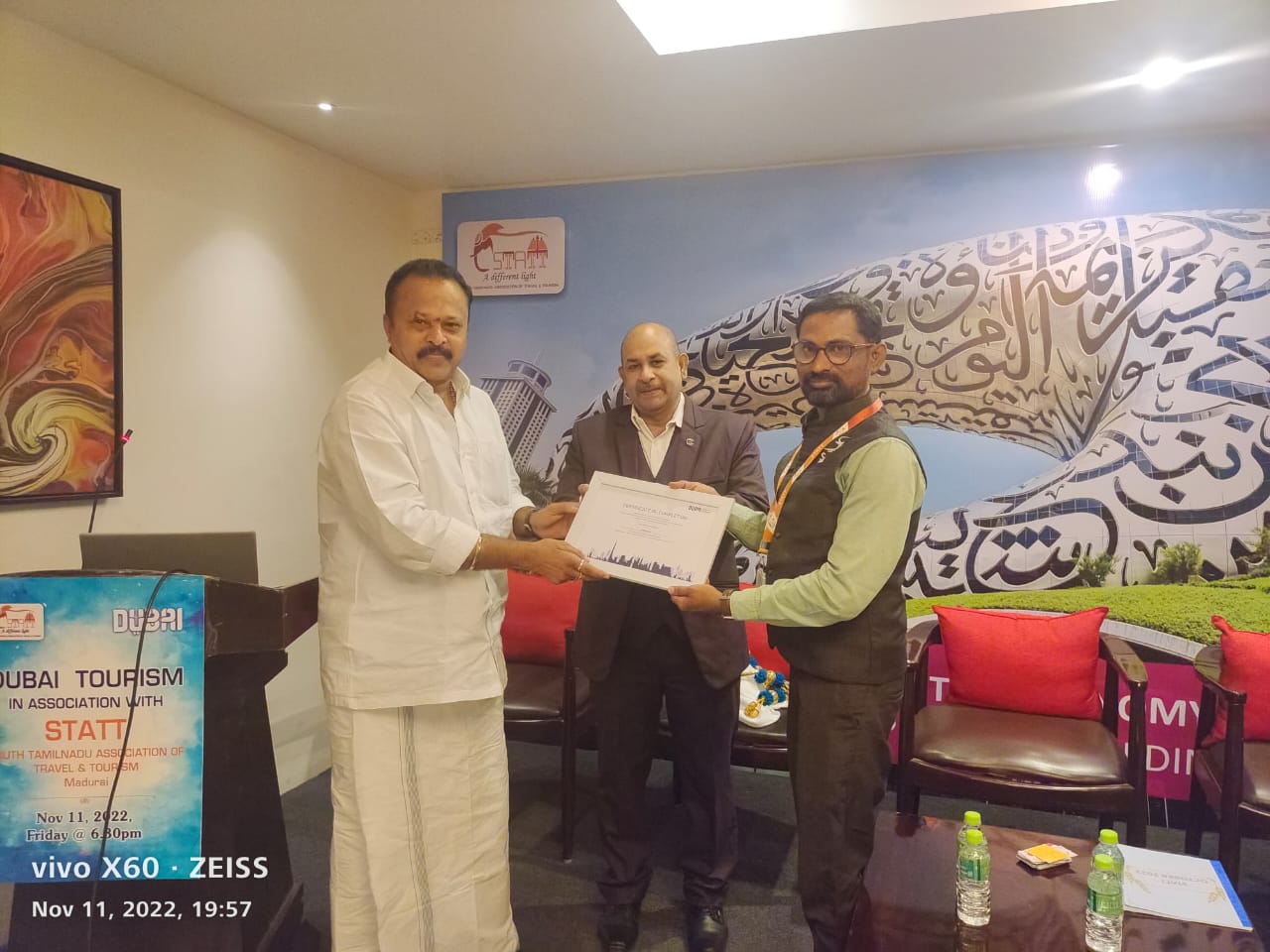  STATT NOVEMBER MONTHLY MEETING WITH DUBAI TOURISM BOARD MEET-STATT NOVEMBER MONTHLY MEETING WITH DUBAI TOURISM BOARD MEET